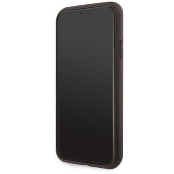 Чехол Guess 4G с принтом в полоску MagSafe для iPhone 11, задняя крышка