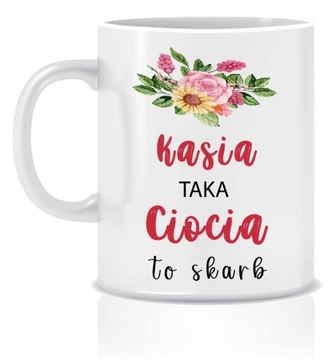 Kubek CIOCI na prezent + IMIĘ CIOCI