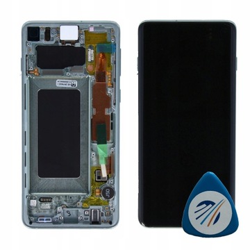 WYŚWIETLACZ SAMSUNG GALAXY S10 |SM-G973| ZIELONY OEM