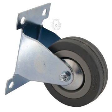 Комплект колёс фи 75 4 шт, шкаф, полка 4х3PPGUM75