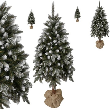 CHOINKA SZTUCZNA NA PNIU ŚWIERK DIAMENTOWY 220 CM