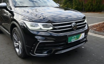 Volkswagen Tiguan II SUV Facelifting 2.0 TDI 200KM 2022 Volkswagen Tiguan 2,0 TDI 200 KM 4x4 R-LINE HEDA UP MATRIX Kamera 360 Nawi, zdjęcie 11