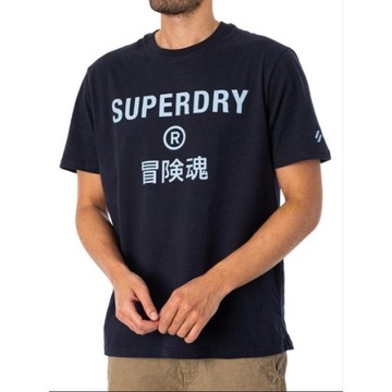 T-shirt Męski Superdry M1011656A98T M