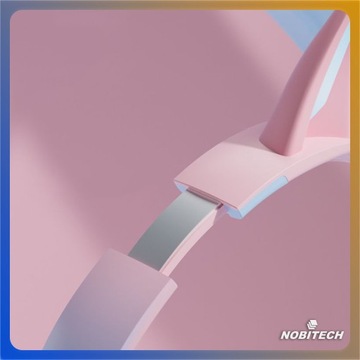 Bluetooth беспроводные наушники для ушей детской микрофонной кошки