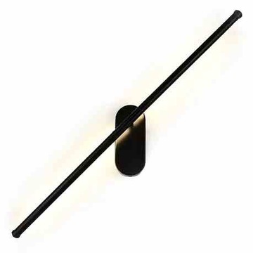 LAMPA KINKIET SALON LED NEUTRALNA 12W 92CM BLACK NOWOCZESNY LOFT TOOLIGHT