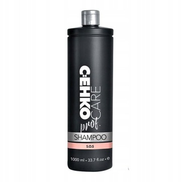 CEHKO CARE Szampon do włosów zniszczonych SOS regenerujący 1000ml