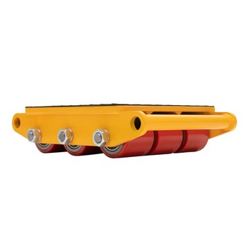 15-tonowy wózek transportowy z 9 rolkami Wózek transportowy do maszyn 37 * 26 * 9,5 cm