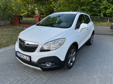 Opel Mokka I SUV 1.4 Turbo ECOTEC 140KM 2014 Opel Mokka 1.4T 140KM Navi Kamera Skóry Oryginalny lakier Podgrzewane fotel, zdjęcie 2