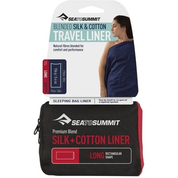 Wkładka do śpiwora Sea to Summit Silk Cotton Liner