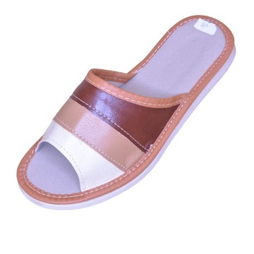 КОЖАНЫЕ ДОМАШНИЕ ТАПОЧКИ, ДОМАШНИЕ ТАПОЧКИ размер 38