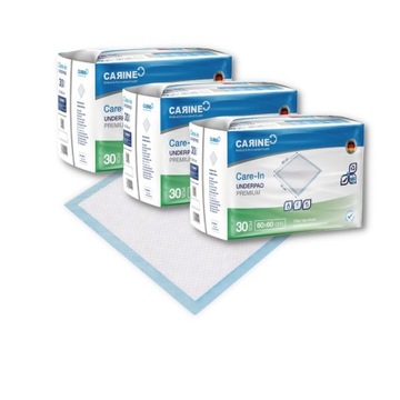 PODKŁADY CHŁONNE HIGIENICZNE 90SZT 60X60CM 1000ML