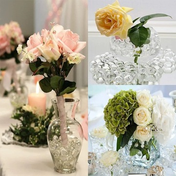 ГЕЛЕВЫЕ ШАРИКИ ДЛЯ ЦВЕТОВ ВОДНЫЙ ДЕКОР ГИДРОГЕЛЬ ДЛЯ ВЫРАЩИВАНИЯ ЦВЕТОВ 10000