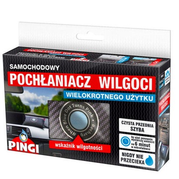 POCHŁANIACZ WILGOCI OSUSZACZ do samochodu XL usuwa wilgoć zaparaowane szyby