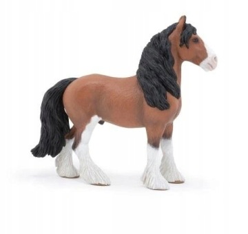 Figurka Kůň Clydesdale Figurky Zvířata Hračky Rozvíjející Realistické
