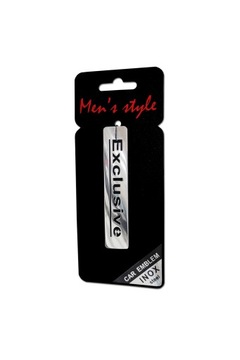Naklejka Stal emblemat stalowy Exclusive