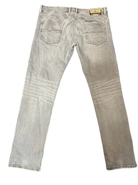 Spodnie męskie Diesel szare jeansy W36 L34