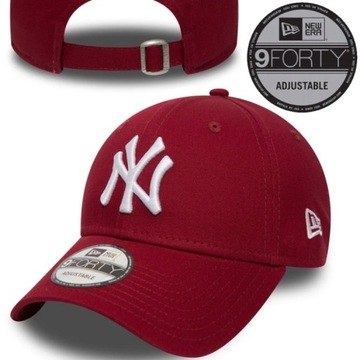CZAPKA Z DASZKIEM NEW ERA ORYGINALNA NEW YORK YANKEES HOLOGRAM