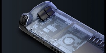 Корпус JSAUX, задняя панель, Steam Deck, синий