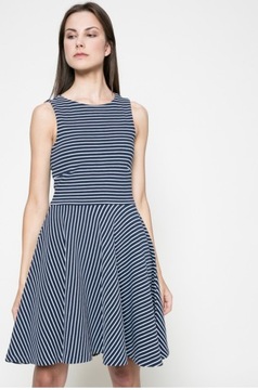 TOMMY HILFIGER STRIPE DRESS sukienka rozm XS