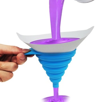 Окрашиваемый бумажный фильтр, нейлоновая воронка