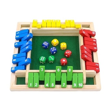 Кубики «Закрой коробку» с традиционным игровым реквизитом из 8 кубиков Стабильный день рождения