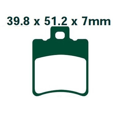 KLOCKI HAMULCOWE PIAGGIO NRG NTT TYPHOON 50 125