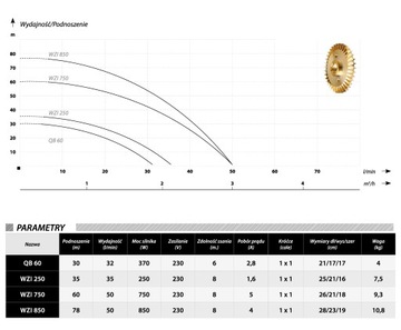 Поверхностный насос WZI 250! 2100 л/ч! Поливочный насос! За Маузер!