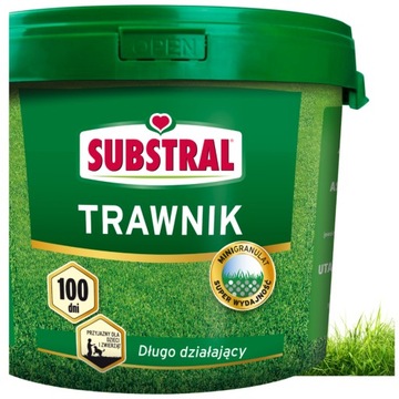 NAWÓZ SUBSTRAL DO TRAWNIKA TRAW 100dni 5KG PRZYJAZNY DLA DZIECI I ZWIERZĄT