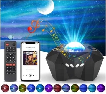 ЗВЕЗДА LED ЗВЕЗДЫ ПРОЕКТОР НОЧНАЯ ЛАМПА ПОДАРОЧНАЯ USB