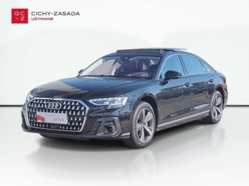 Audi A8 D5 Sedan Facelifting 3.0 50 TDI 286KM 2024 Audi A8 Webasto Night Vision Os skretna Masaz Dach szklany Asystenci 3.0