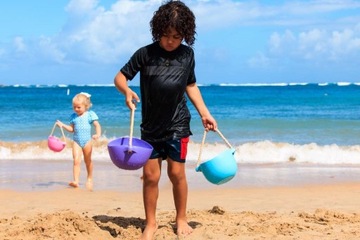 ВЕДРО ДЛЯ ПЕСКА PoBi 18м+ Синий Бибио БИО