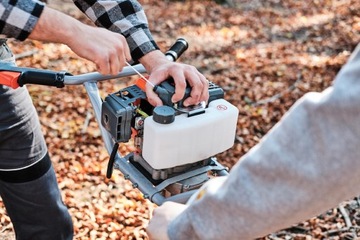 БЕНЗИНОВАЯ БУРОВАЯ СТАНКА НАБОР ШНЕКОВЫХ БУРОВ