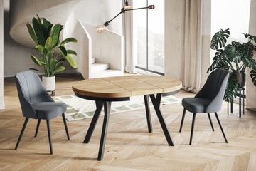 Стол круглый раздвижной EVO 80/130 С КРЫШКОЙ