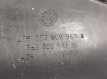 191 SKODA OCTAVIA IV PODBĚH LEVÉ PŘEDNÍ 5E3809961B 5E3809957K