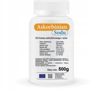 ASKORBINIAN SODU 500 G