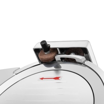 ЭЛЕКТРИЧЕСКИЙ МАГАЗИННЫЙ СЛАЙСЕР ДЛЯ МЯСА И СЫРА 150ВТ ДИСК 250ММ