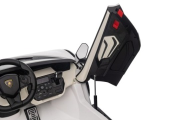 Lamborghini SIAN Белый автомобиль