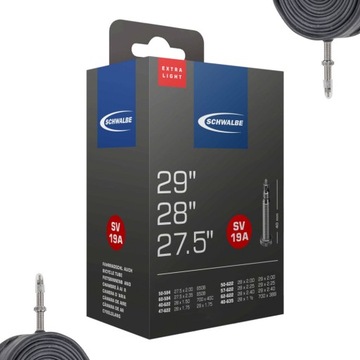 Dętka rowerowa Schwalbe 27,5/28/29 FV Extra Light