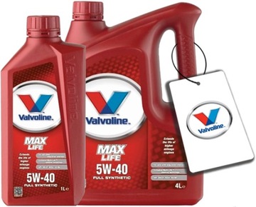 VALVOLINE MAXLIFE 5W40 5L 5W-40 + БЕСПЛАТНО