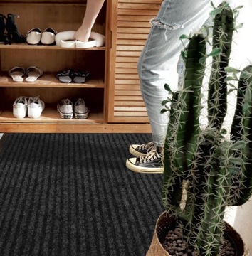 MOCNA WYCIERACZKA POD DRZWI MATA WEJŚCIOWA ZEWNĘTRZNA WEWNĘTRZNA 90x150