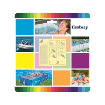 BESTWAY 62091 Заплатки для ремонта бассейна 10 шт.