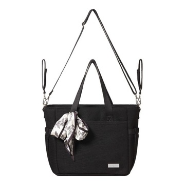 BabyOno CARMEN MOM'S ПРОГУЛЯЮЩАЯ СУМКА-ОРГАНИЗАТОР ДЛЯ КОЛЯСКИ ЧЕРНАЯ 1571/01