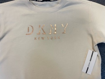 Bluza damska DKNY beżowa XL