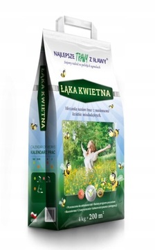 Trawy z IŁAWY Trawa Łąka Kwietna Miododajne 4 kg