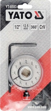 KĄTOMIERZ KLUCZA DYNAMOMETRYCZNEGO YATO YT-0593
