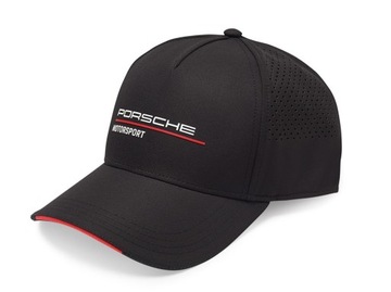 PORSCHE CZAPKA BASEBOLÓWKA UNISEX CZARNA KOLEKCJA MOTORSPORT FANWEAR
