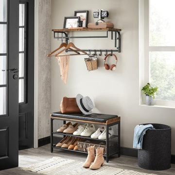 Wieszak ścienny wisząca półka LOFT