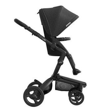 Коляска MIMA Xari Sport Black Charcoal передне-задняя