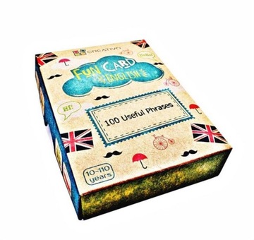 FUN CARD ENGLISH 100 Useful Phrases CREATIVO