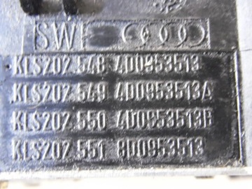 AUDI A4 B5 PŘEPÍNAČ KOMBINOVANÝ 4D0953513A